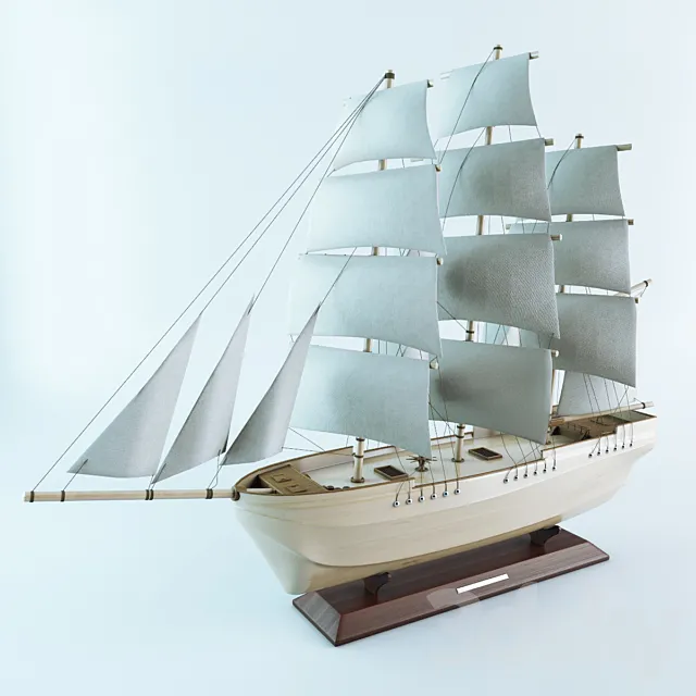 Model Ship 3DS Max Model