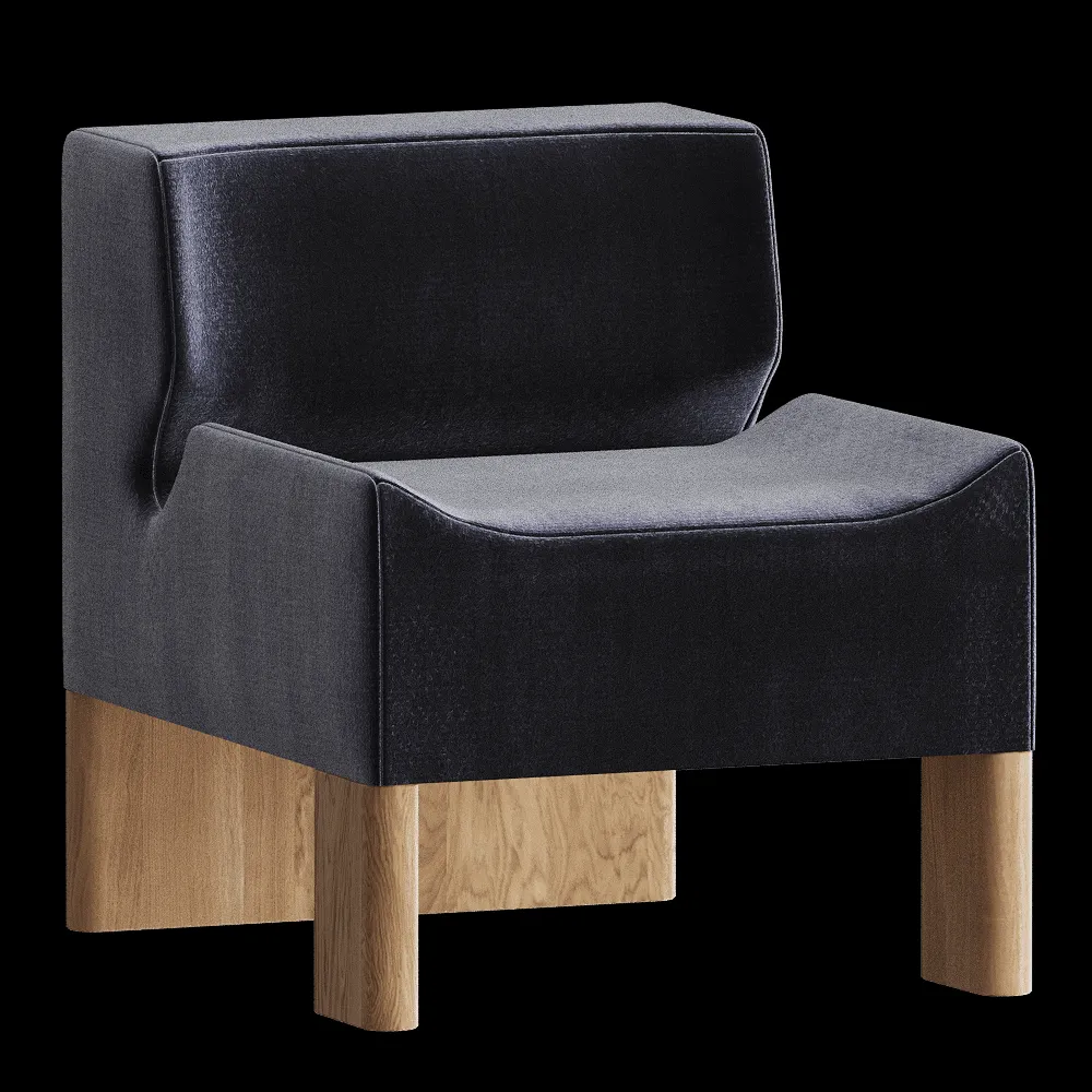 Modenature – Armchair Hotel Zol 3ds Max