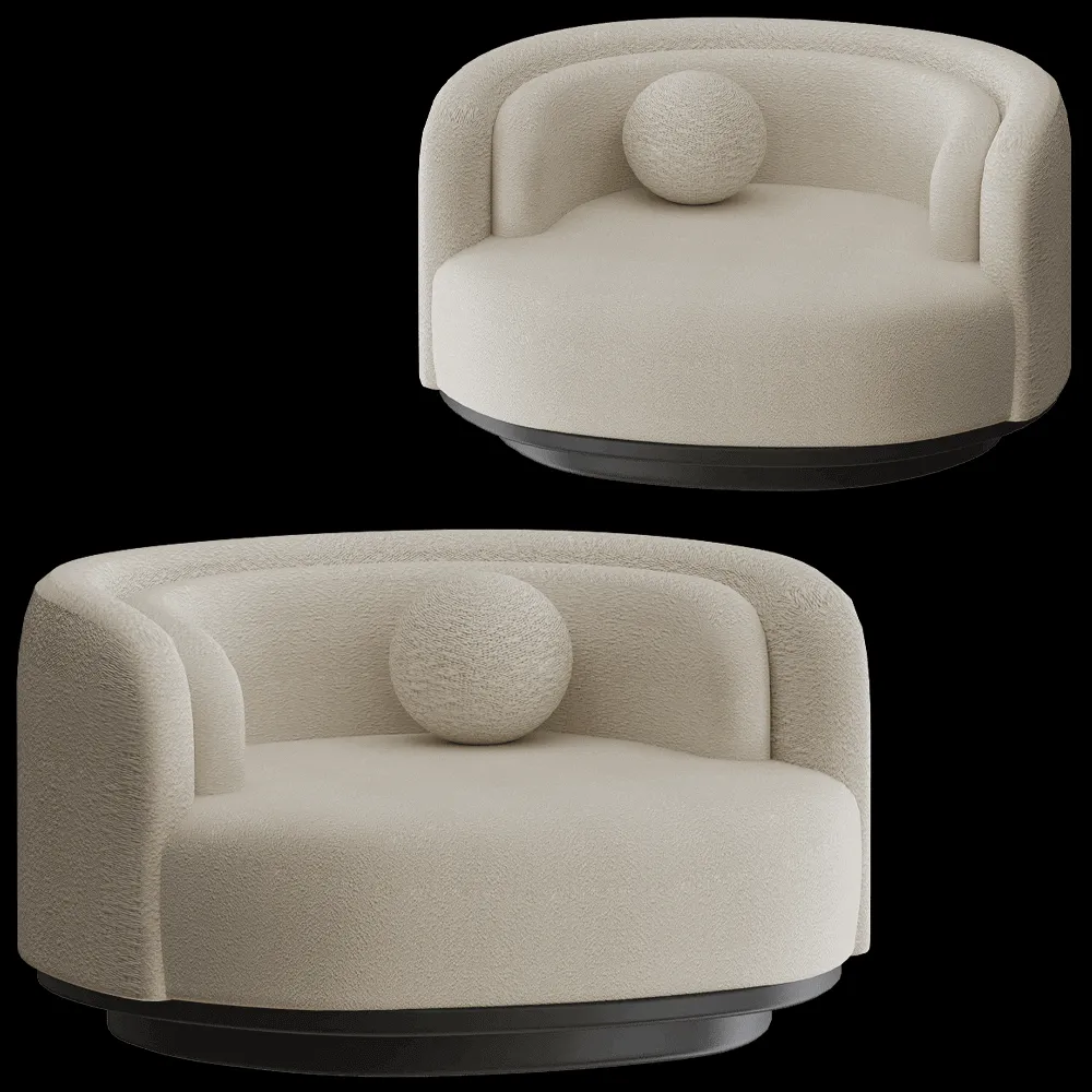 Modenature – Armchair Jensen 3ds Max