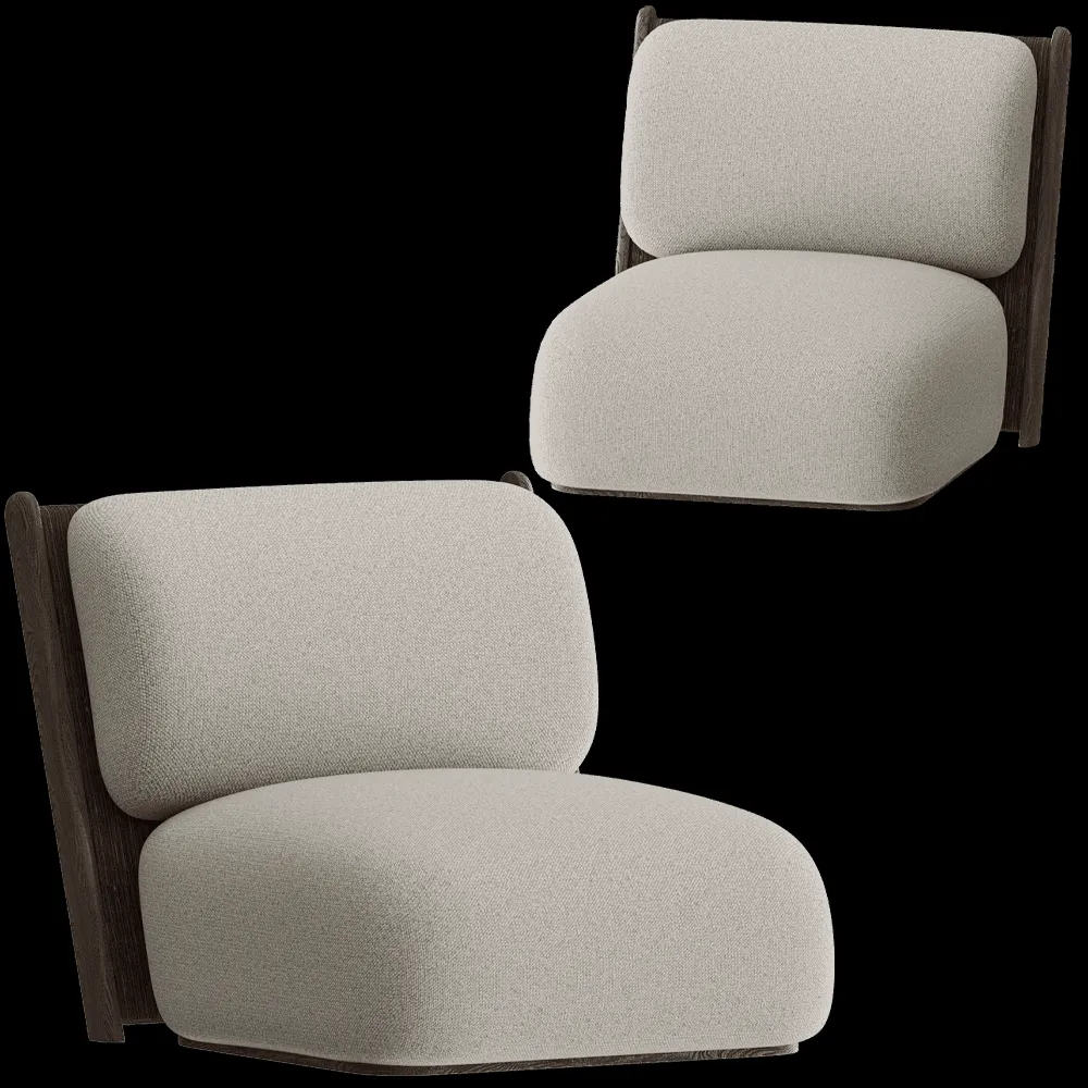 Modenature – Armchair Mann 3ds Max