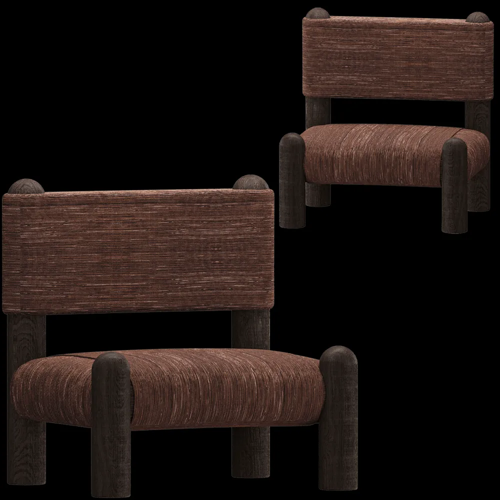 Modenature – Armchair MILLER 3ds Max