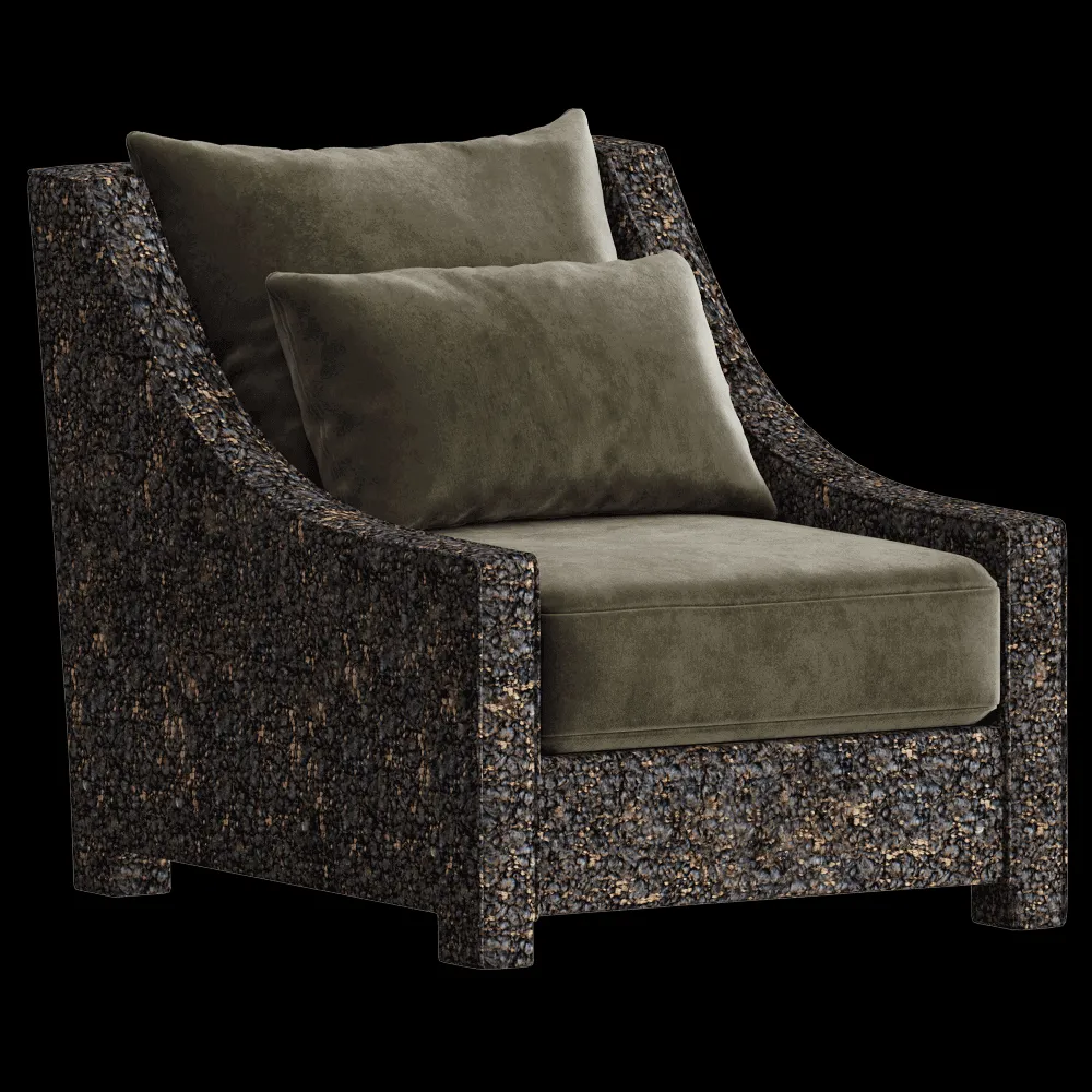 Modenature – Armchair Palace 3ds Max