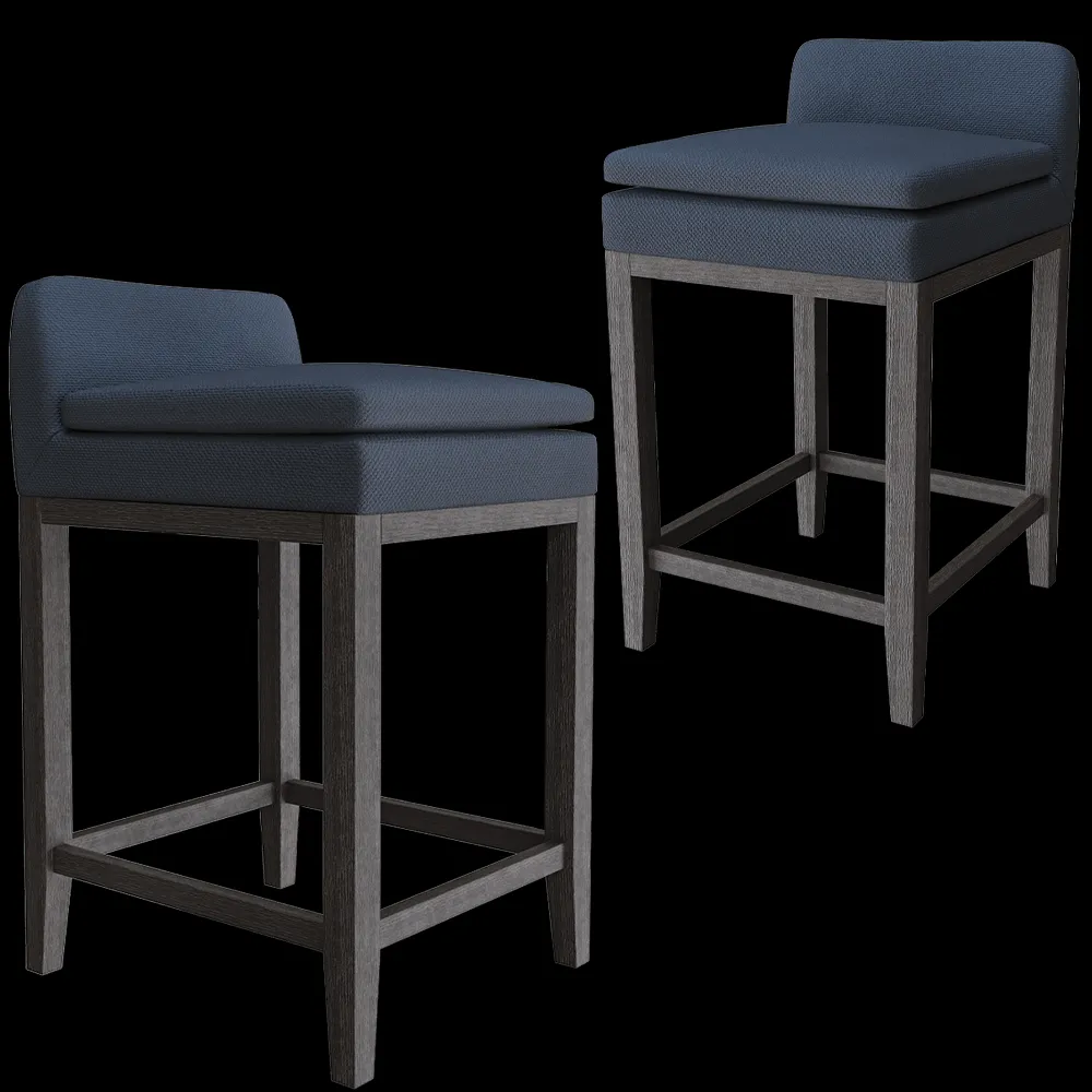 Modenature – Barstool FRANK LOUNGE 3ds Max