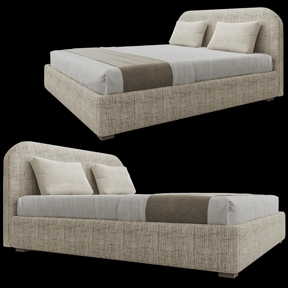 Modenature – Bed SWAN 3ds Max