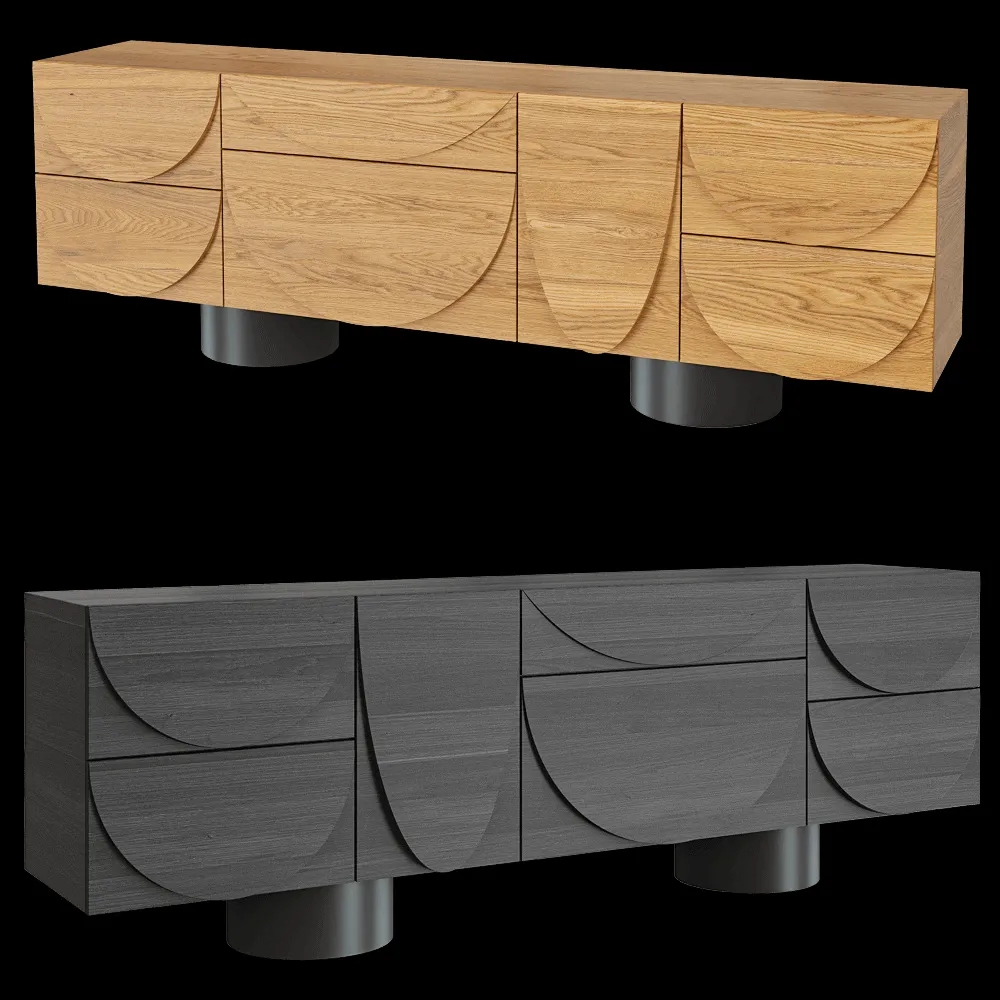 Modenature – Chest of drawers FANNI 3ds Max