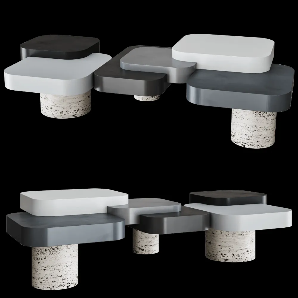 Modenature – Coffee table PETRICORE 3ds Max