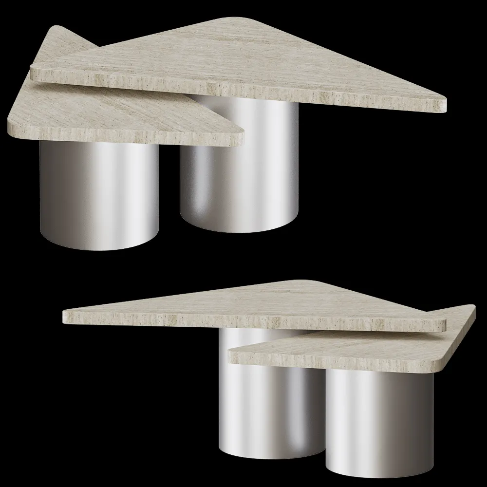 Modenature – Coffee table Twins 3ds Max