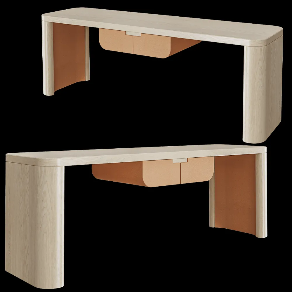 Modenature – Desk table LUNO 3ds Max