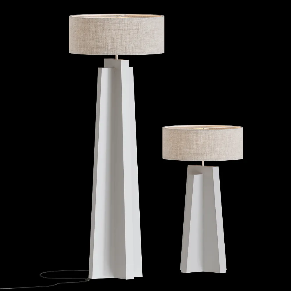 Modenature – Floor lamp Memmi 3ds Max