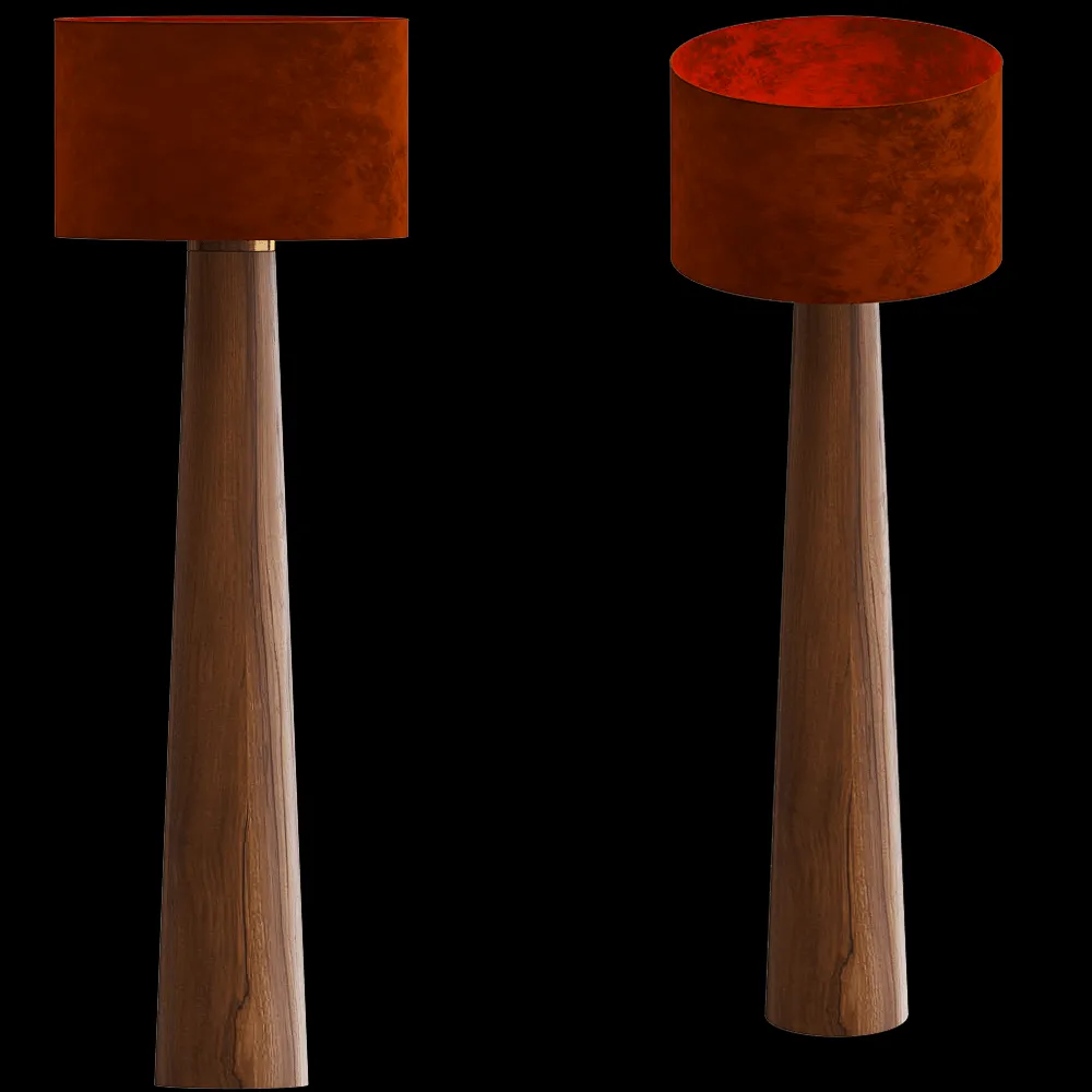 Modenature – Floor lamp Odeon 3ds Max