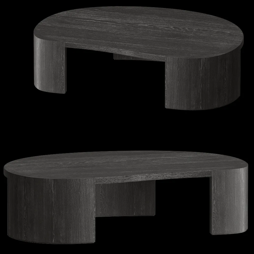 Modenature – Oval table MANAS 3ds Max