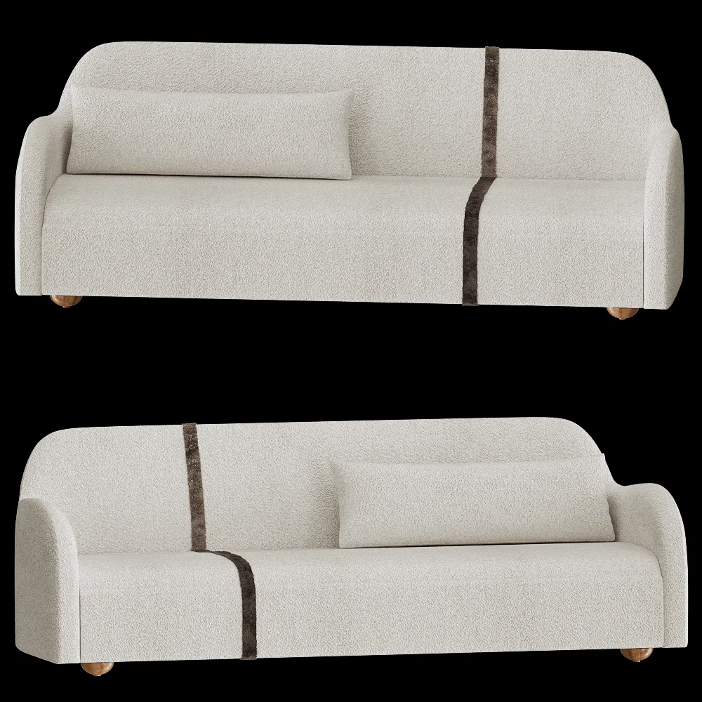 Modenature – Sofa SWAN 3ds Max
