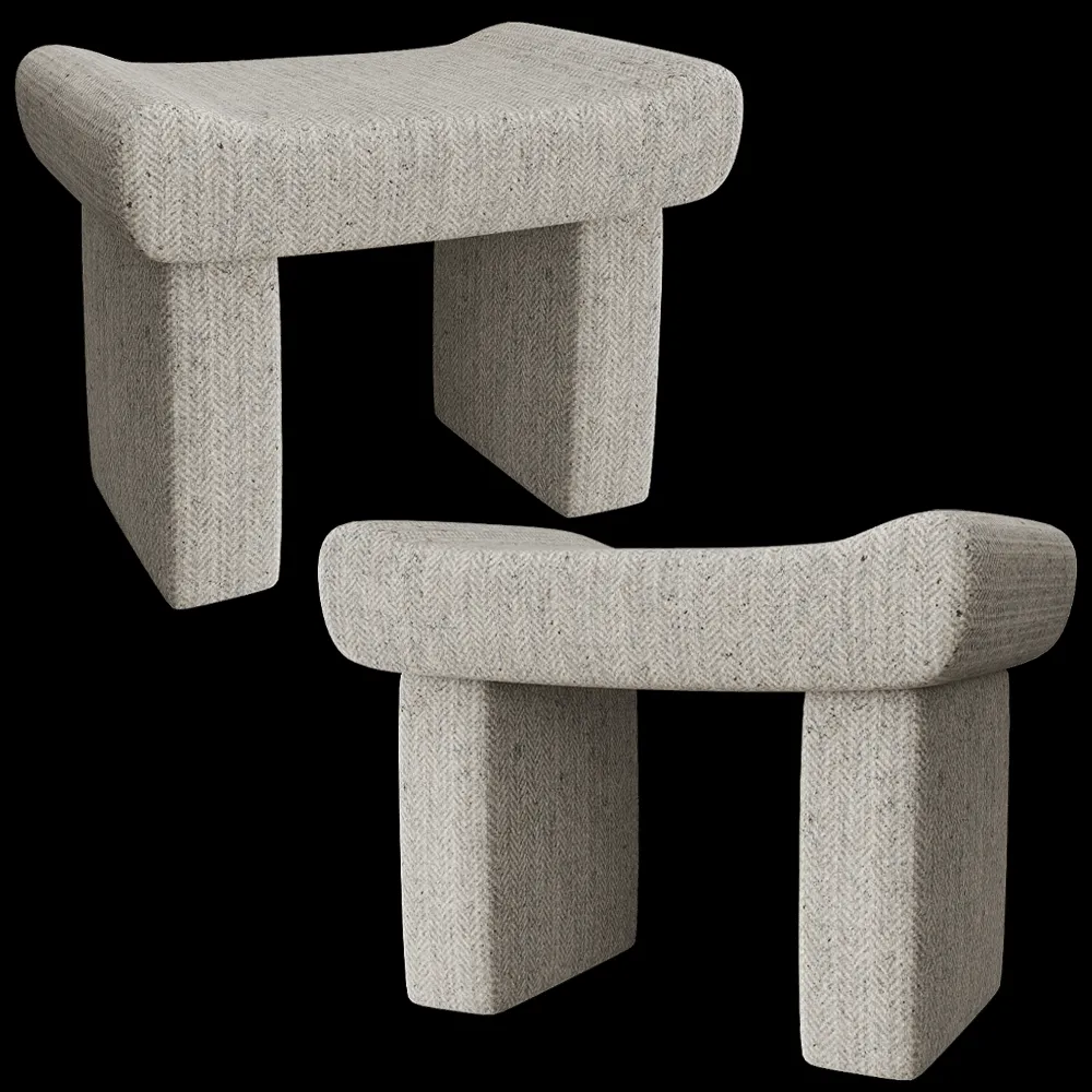 Modenature – Stool LAMAR 3ds Max