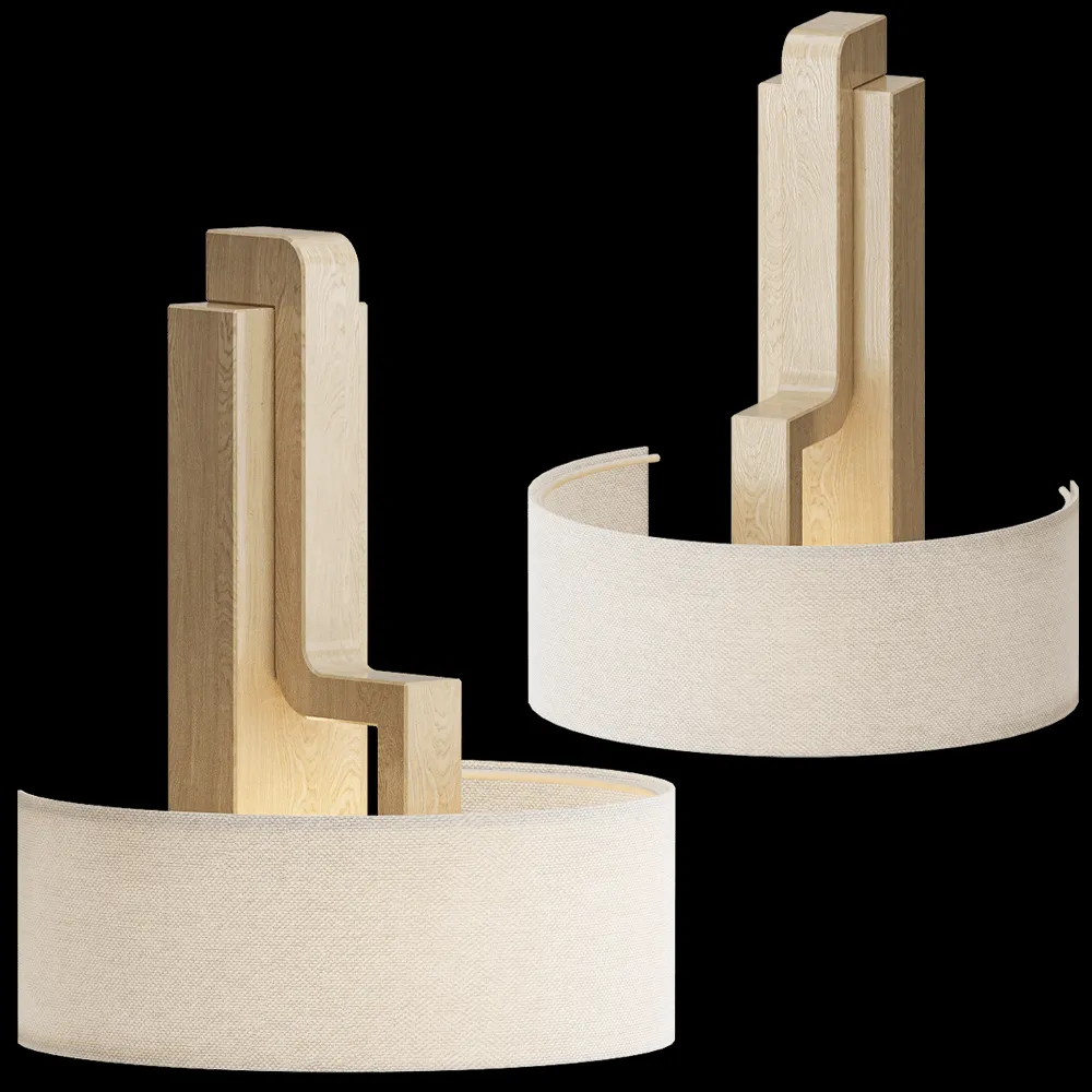 Modenature – Wall lamp MOUKTI SCONCE 3ds Max