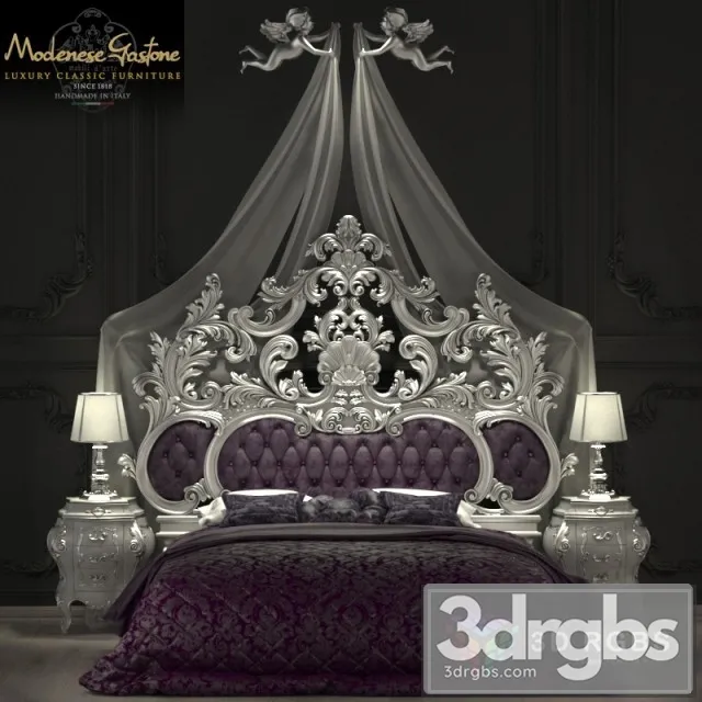 Modenese Gastone Bed 3dsmax Download