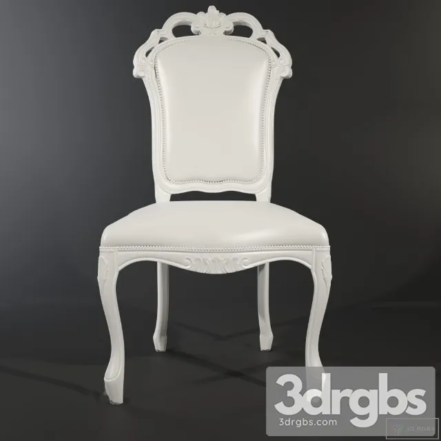 Modenese Gastone White Chair 3dsmax Download