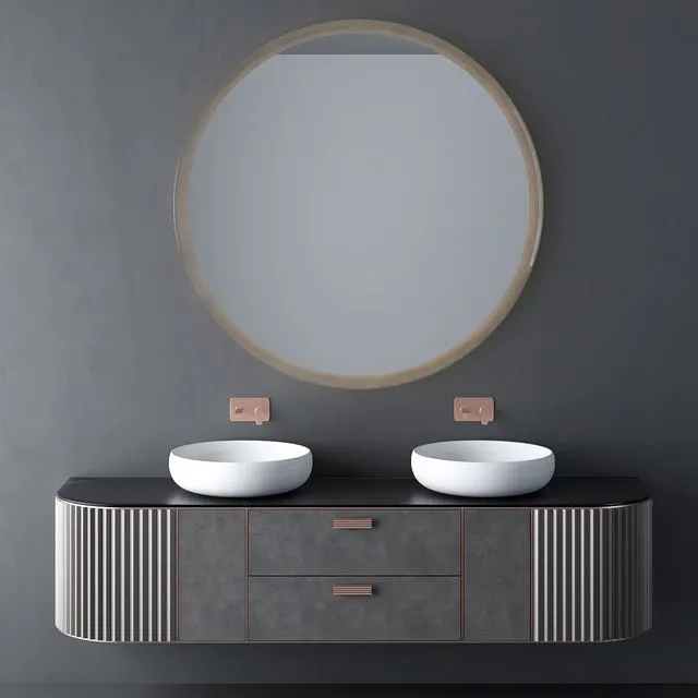 Modern Bathroom Cabinet No. 050 3dsMax Model