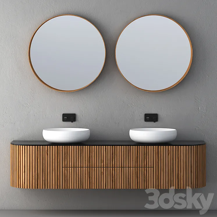 Modern Bathroom Cabinet | No. 103 3DS Max
