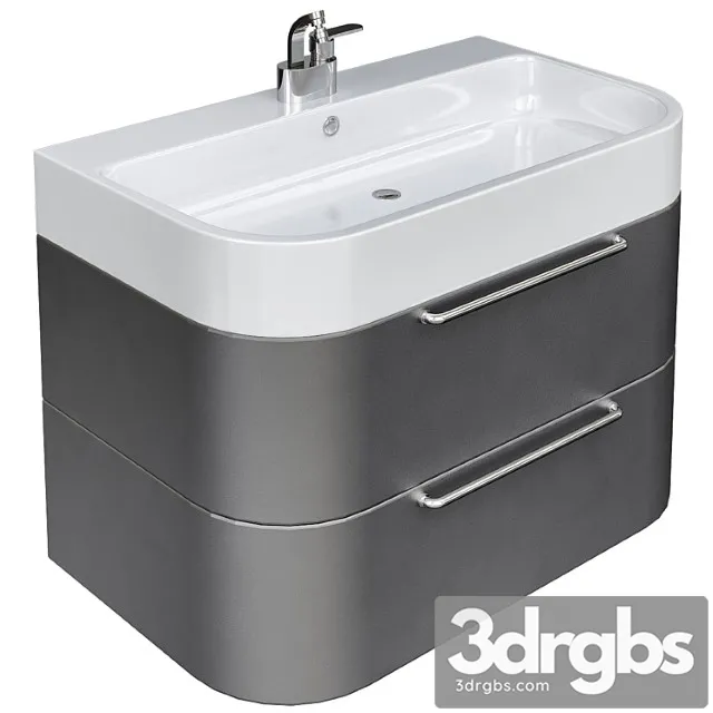 Modern Bathroom Sink Cabinets 3dsmax Download