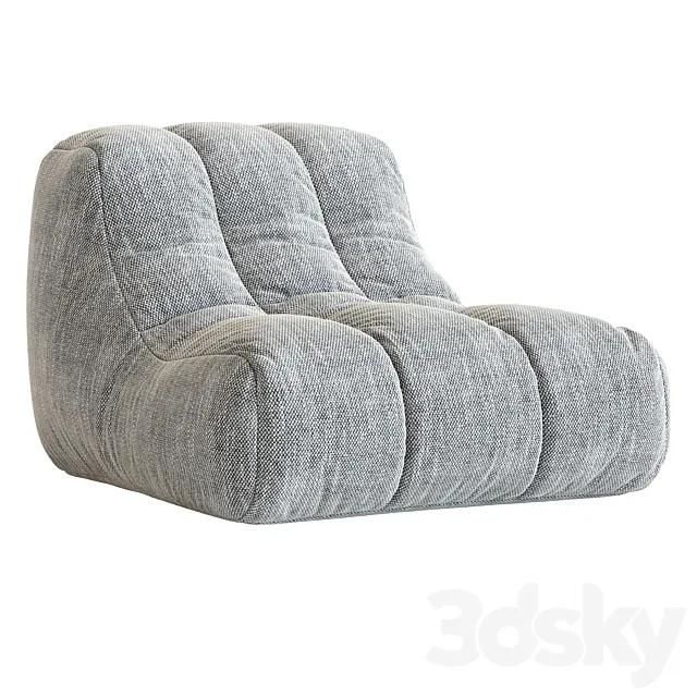 Modern Bean Bag chair N_7 3ds Max