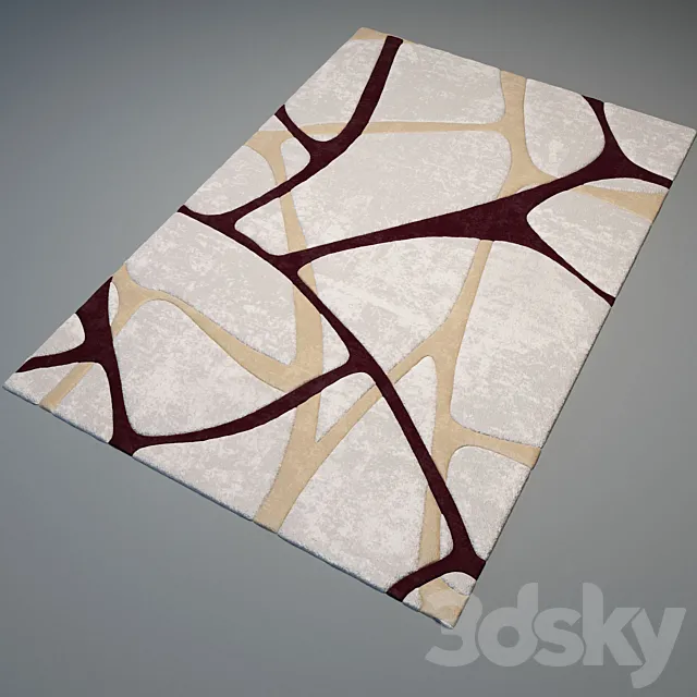 Modern carpet №11 3ds Max