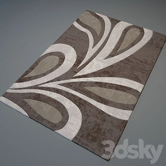 Modern carpet №12 3ds Max