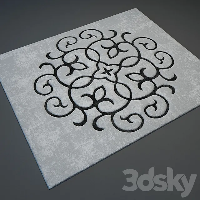 Modern carpet №6 3ds Max