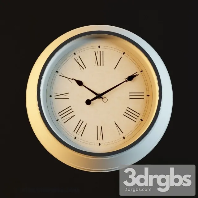 Modern Clock 12 3dsmax Download