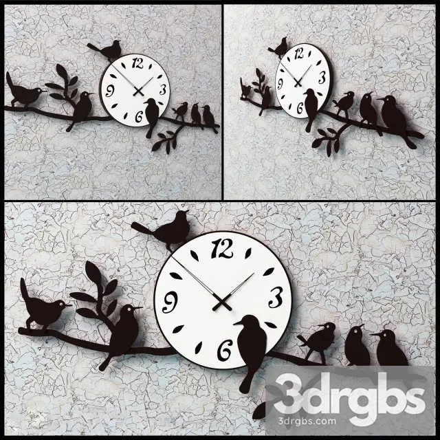 Modern Clock 14 3dsmax Download