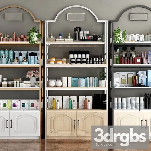 Modern Cosmetic Shelf 3dsmax Download