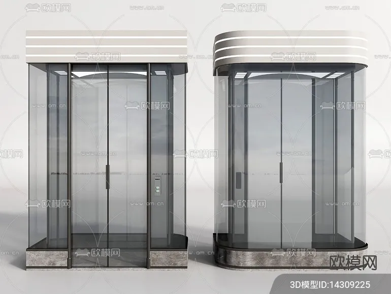 Modern Elevator 3D Models – 011