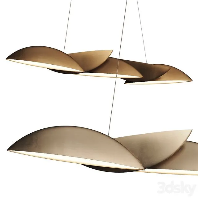 Modern Forms Sydney Pendant Lamp 3dsMax Model