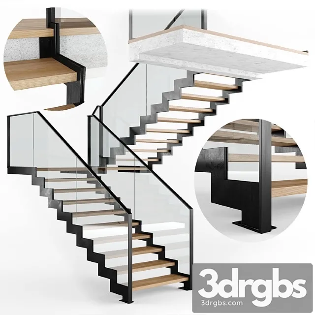 Modern Interior Stair 09 3dsmax Download