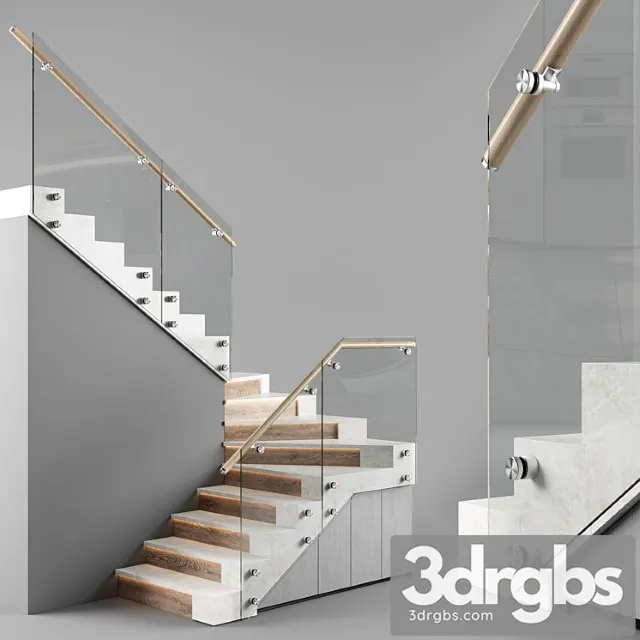 Modern interior stair