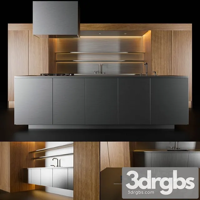 Modern kitchen 1 3dsmax Download