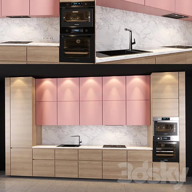 Modern Kitchen 28 3ds Max