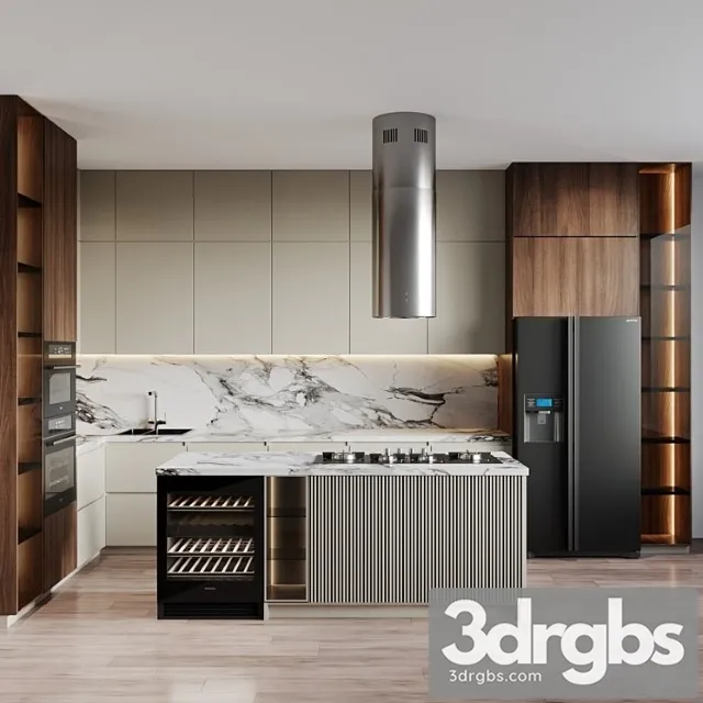 Modern Kitchen 46 3dsmax Download