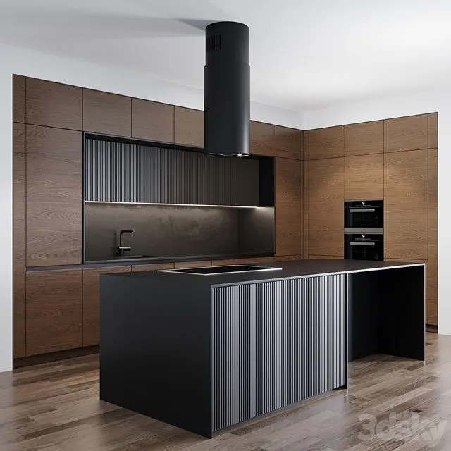 Modern kitchen 5 3dsMax Model