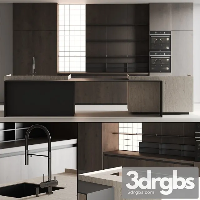 Modern kitchen with island 13