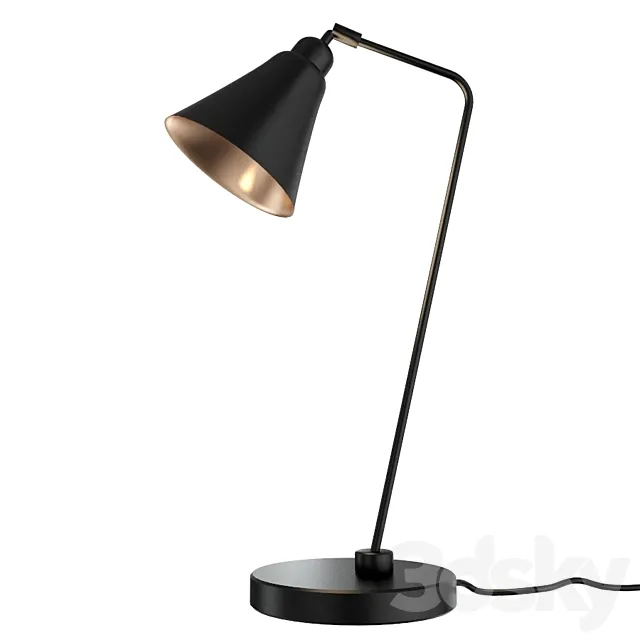 Modern Office Desk Lamp 3ds Max