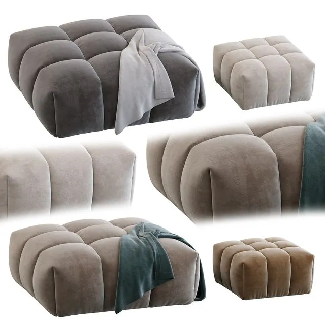 Modern pouf 3dsMax Model
