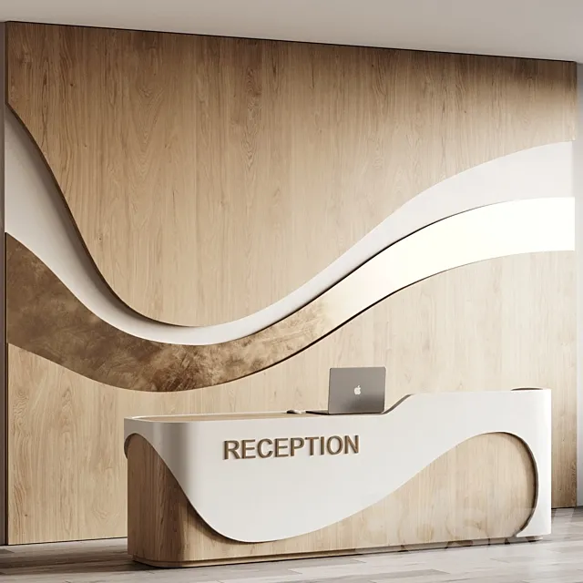 Modern Reception 02 3ds Max