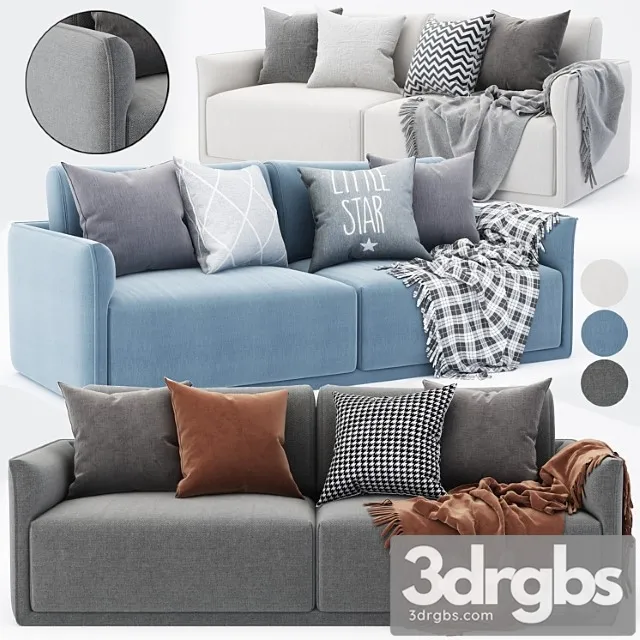 Modern sofa 2 3dsmax Download