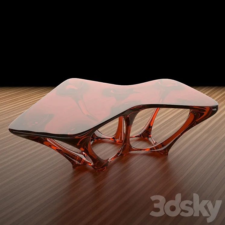 Modern Table 3DS Max