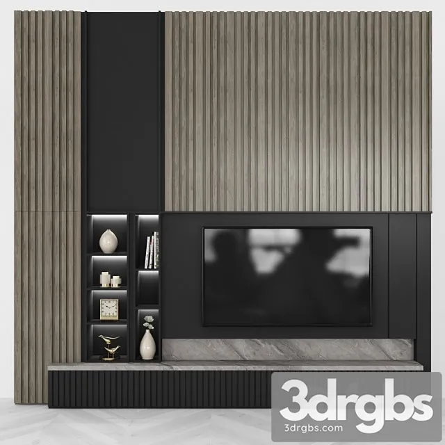 Modern tv wall set43