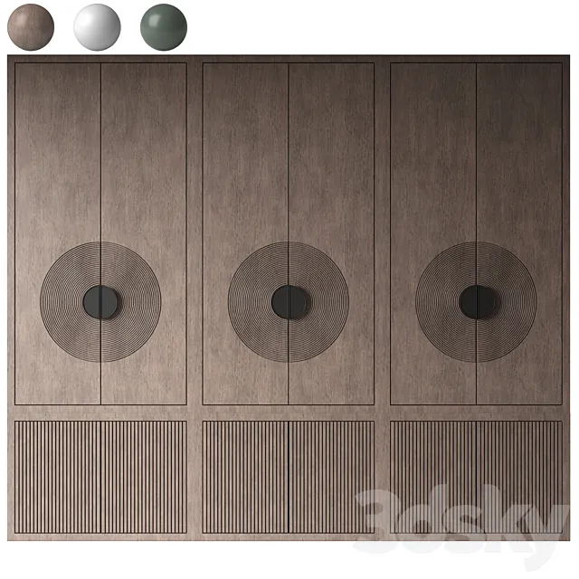 Modern wardrobe 26 3ds Max