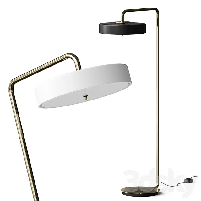 Modest by Cosmo Floor Lamp 3ds Max