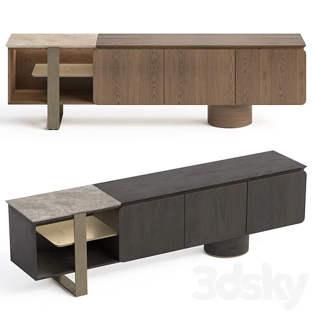 Modis Antik sideboard 3ds Max