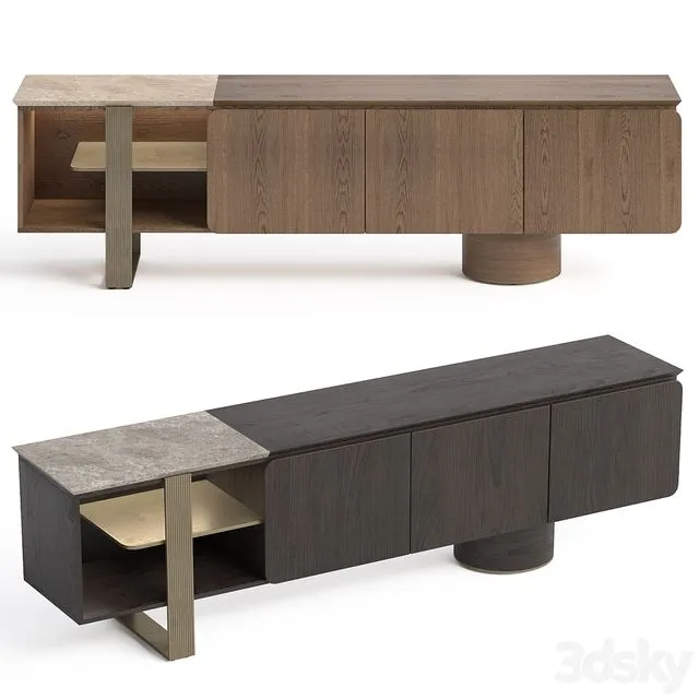 Modis Antik sideboard 3dsMax Model