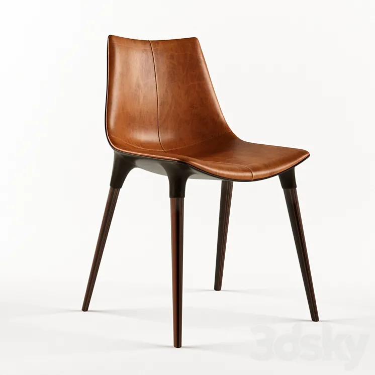 Modloft Langham Dining Chair 3DS Max